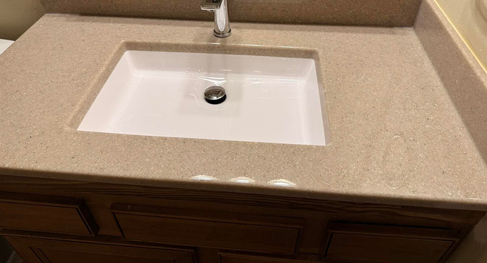 Bathroom vanity and material selections